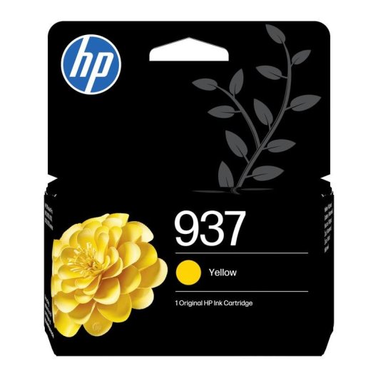 Original HP 937 Tintenpatrone Gelb