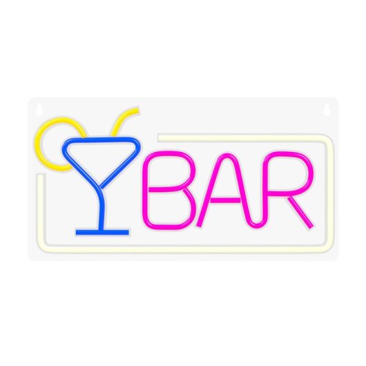 Forever Neon Plexi Led Bar Mehrfarbig