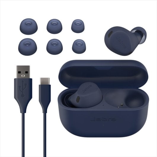 Jabra Elite 8 Active Auriculares Inalámbricos con Bluetooth y Cancelación de Ruido Azul Marino