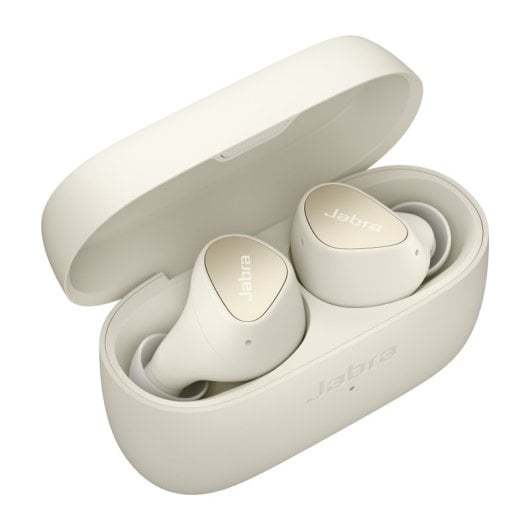 Jabra Elite 4 Auriculares Bluetooth com Cancelamento Ativo de Ruído Bege Claro