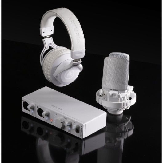 Arturia MiniFuse Recording Paquete de Grabación Blanco