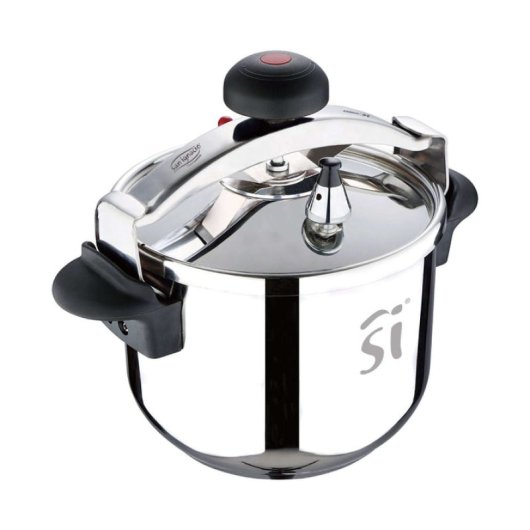 San Ignacio Córdoba Edelstahl-Schnellkochtopf 24 cm 8 l