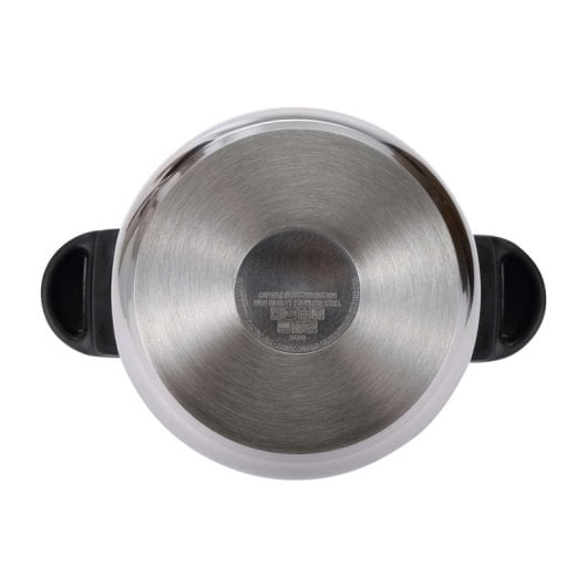 San Ignacio Córdoba Edelstahl-Schnellkochtopf 24 cm 8 l