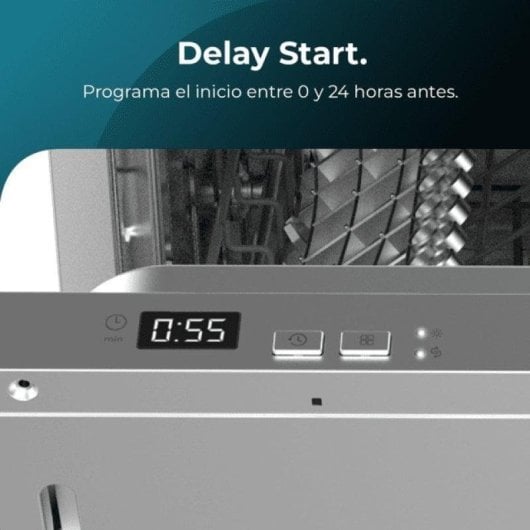 Lavavajillas Cecotec Bolero Aguazero 4101 Full-BI 11 Serviços Classe E Dual Zone Wash