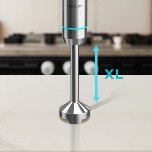 Licuadora Cecotec Power Neutron 1100MAX 4 lames titane noir Turbo XL