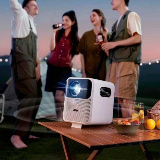 Projetor Wanbo Mozart 1 FullHD 900 Lúmenes 120" LED LCD Smart Portátil