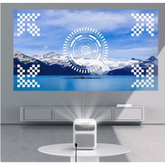 Projetor Wanbo Mozart 1 FullHD 900 Lúmenes 120" LED LCD Smart Portátil