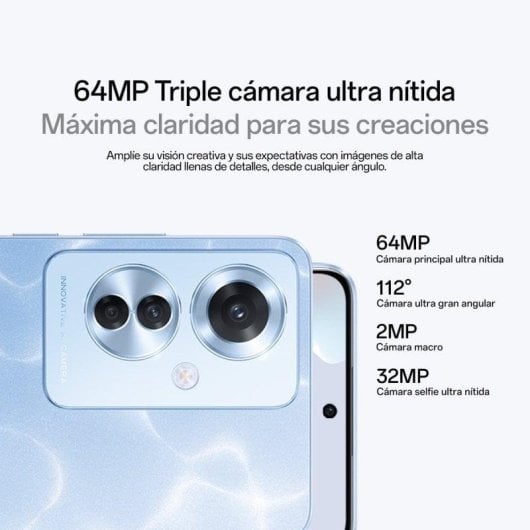 OPPO Reno11 F 5G 8GB 256GB 6.7" Azul