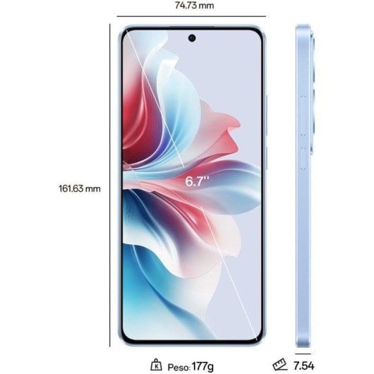 OPPO Reno11 F 5G 8GB 256GB 6.7" Azul