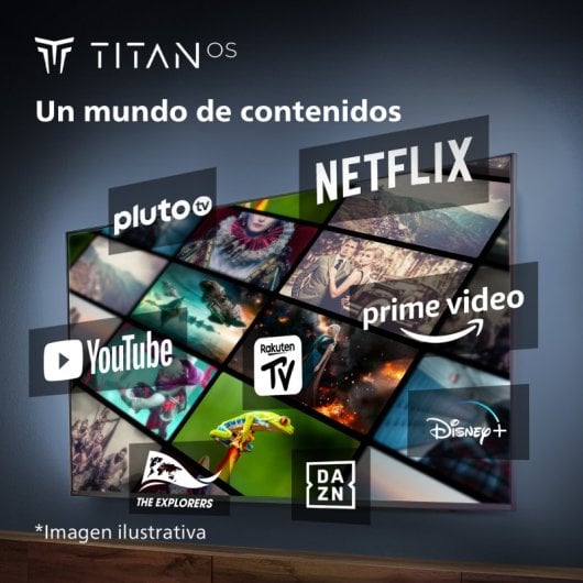 Philips 40PFS6009 40” 102cm Full HD LED TV Dolby Audio Titan OS