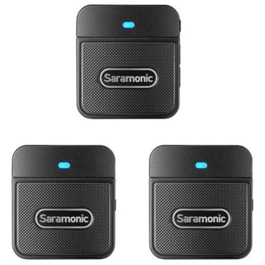 Saramonic Blink100 B2 Sistema de Micrófono Inalámbrico Ultracompacto de Doble Canal