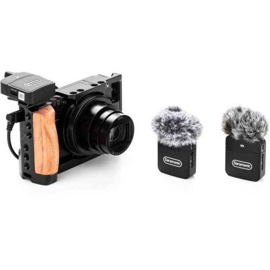 Saramonic Blink100 B2 Sistema de Micrófono Inalámbrico Ultracompacto de Doble Canal
