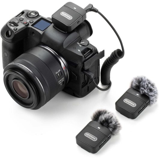 Saramonic Blink100 B2 Sistema de Micrófono Inalámbrico Ultracompacto de Doble Canal