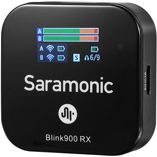 Saramonic Blink900 S2 Système de microphone sans fil double canal ultra-compact