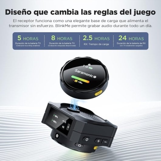 Saramonic BlinkMe B2 Micrófono Inalámbrico Táctil