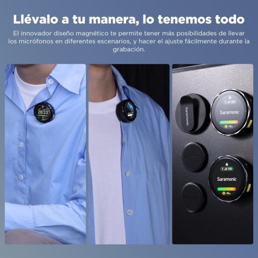 Saramonic BlinkMe B2 Micrófono Inalámbrico Táctil