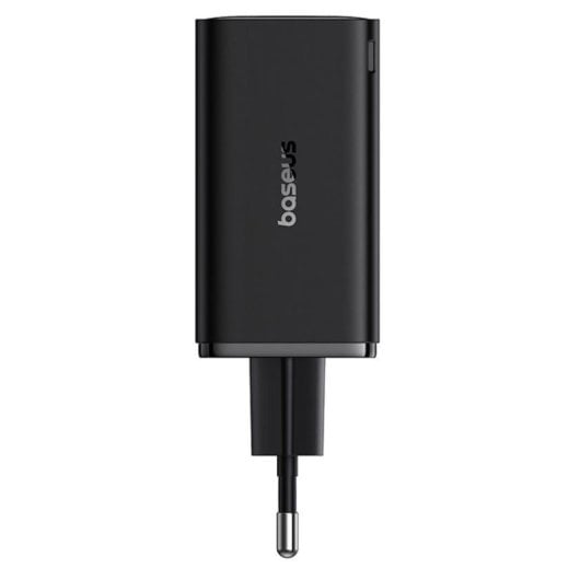 Baseus GaN6 Pro Carregador de Parede 65W USB-C/USB-A Preto