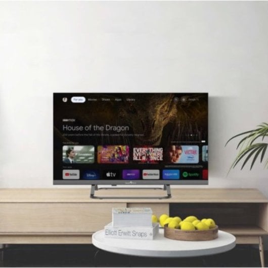 Smart Tech 24HG01VC 24" LED HD Google TV + Adaptador 12V