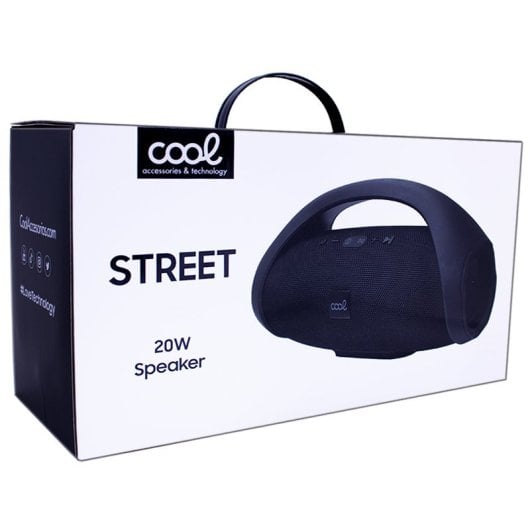 Altoparlante Bluetooth universale Cool Street da 20 W Nero