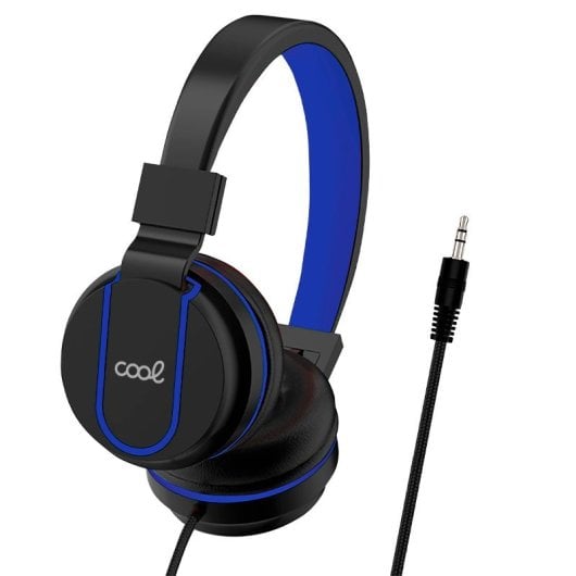 Cool Toronto Auriculares con Micrófono Jack 3.5mm Negro/Azul