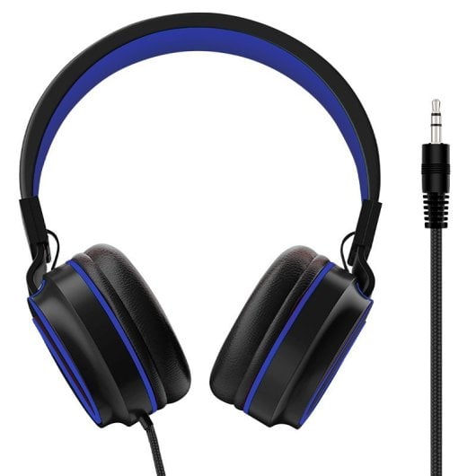 Cool Toronto Auriculares con Micrófono Jack 3.5mm Negro/Azul