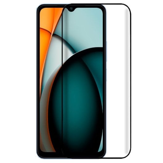 Cooler schwarzer FULL 3D-Displayschutz aus gehärtetem Glas für Xiaomi Redmi A3
