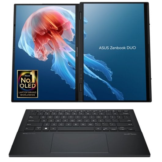 ASUS Zenbook UX8406MA-PZ255W Computer portatile 35,6 cm (14") Touch screen 3K Intel Core Ultra 9 185H 32 GB LPDDR5x-SDRAM 1 TB SSD Wi-Fi 6E (802.11ax) Windows 11 Home Grigio