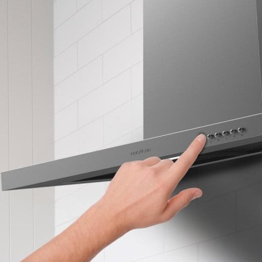 Cecotec Bolero Flux TM 703500 Exaustor T Invertido 70cm A Aço Inoxidável