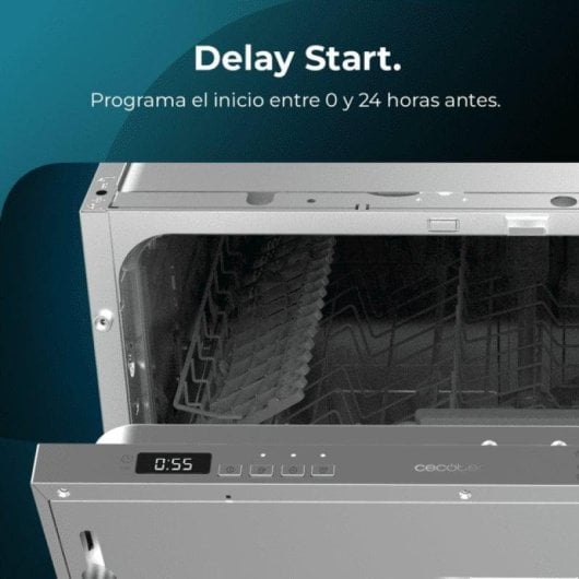 Lave-vaisselle Cecotec Bolero Aguazero 6100 12 couverts E intégrable Delay Start