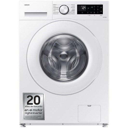 Lavadora Carga Frontal Samsung Serie 5 WW90CGC04DTEEC 9Kg 1400rpm Clase A WiFi Blanca