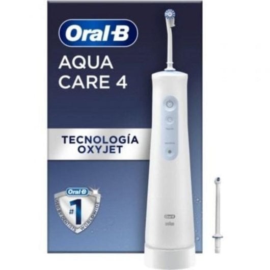 Hydropulseurs Oral-B Aquacare Series 4 Technologie Oxyjet 2 Niveaux d’Intensité 2 Buses