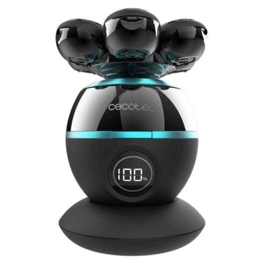 Rasoio per Testa Cecotec Bamba PrecisionCare Skull Senza Filo 60min 7 Lame Testine Flessibili