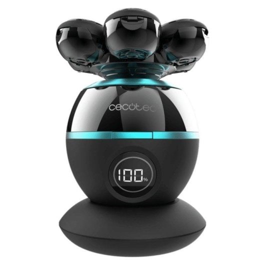 Rasoir pour la Tête Cecotec Bamba PrecisionCare Skull Sans Fil 60min 7 Lames