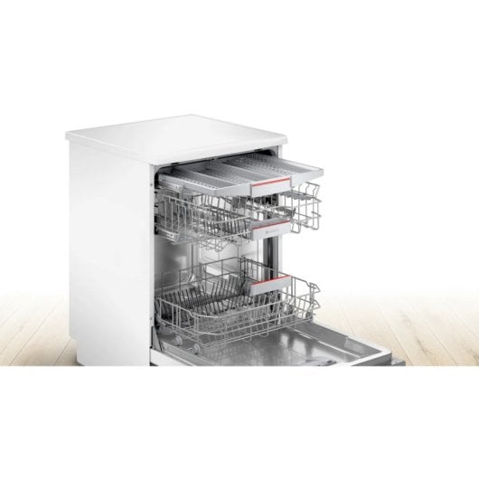 Bosch Serie 4 SMS4EMW06E Lavavajillas de Libre Instalación 14 Cubiertos B Blanco
