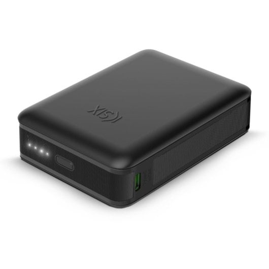 Ksix BPB10HD01 Powerbank Ultra Compacta 22,5W USB-C a USB-C 10.000mAh Negra