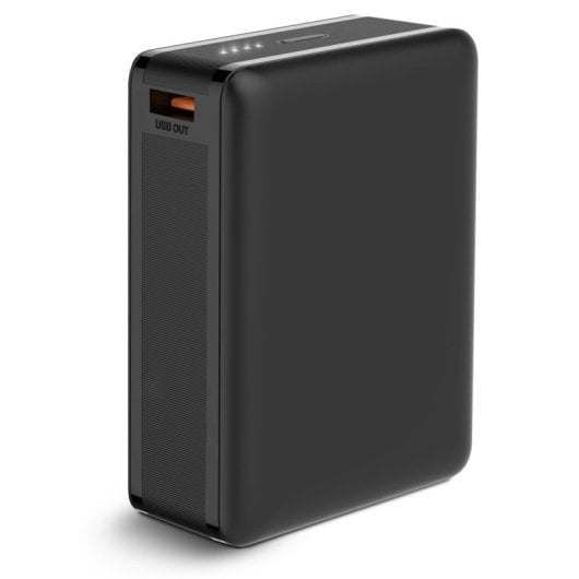 Ksix BPB20HD01 Powerbank Ultra Compacta 22,5W USB-C a USB-C 20.000mAh Negra