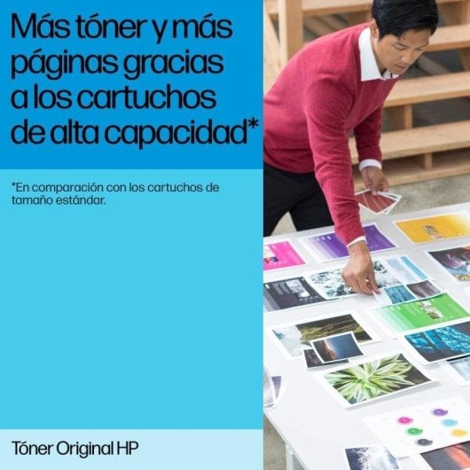 Cartucho de Tóner Original HP 213X Cian Alto Rendimiento