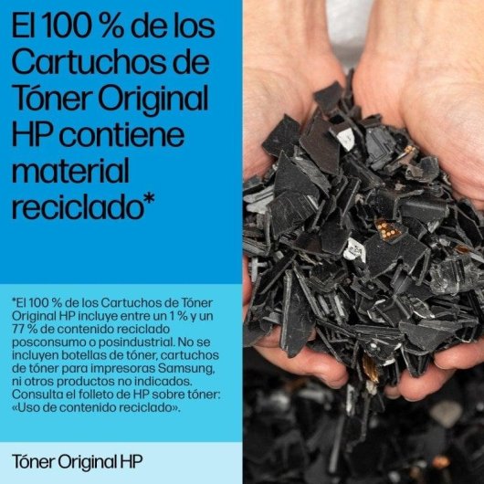 Cartucho de Tóner Original HP 213X Cian Alto Rendimiento