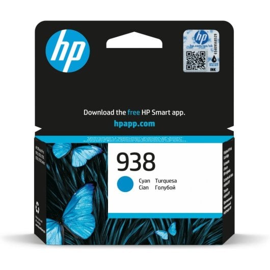 Cartuccia d'inchiostro originale ciano HP 938
