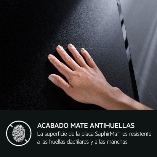 AEG Serie 7000 Sense TI63IQ10IZ Placa de Indução 60cm Saphirmatt Preto