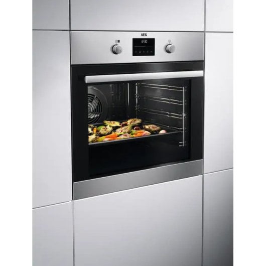 AEG Serie 6000 Surroundcook BPB331061M Horno Pirolítico 72L A+ Acero Inoxidable