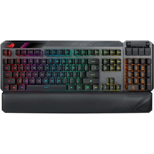 ASUS ROG Claymore II Teclado Mecánico Gaming Inalámbrico RX Red Negro Teclado Francés