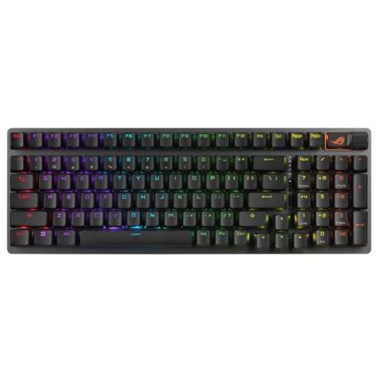 ASUS ROG Strix Scope II 96 Teclado Mecánico Gaming Inalámbrico RGB NX Snow Negro Teclado Francés