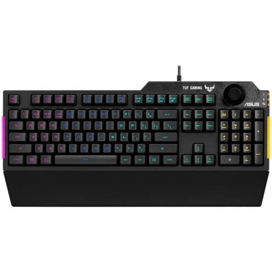 ASUS TUF Gaming K1 Teclado Mecánico Gaming RGB Negro Teclado Francés