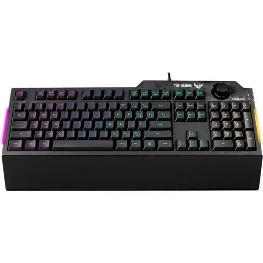 ASUS TUF Gaming K1 Teclado Mecánico Gaming RGB Negro Teclado Francés