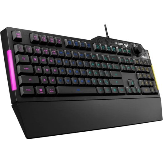 ASUS TUF Gaming K1 Teclado Mecánico Gaming RGB Negro Teclado Francés