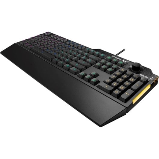 ASUS TUF Gaming K1 Teclado Mecánico Gaming RGB Negro Teclado Francés