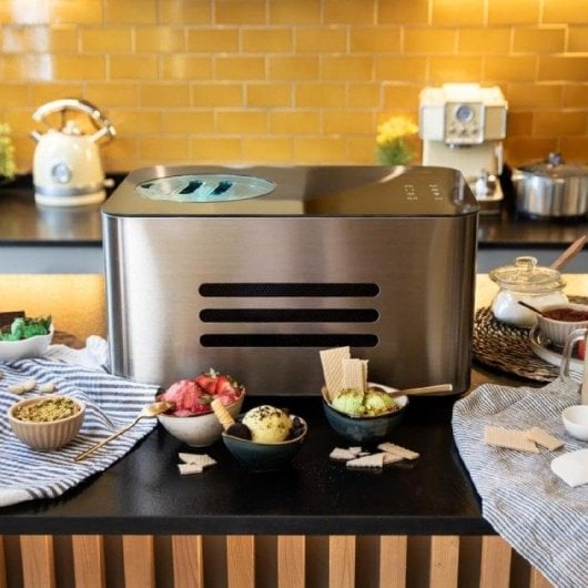 Heladera Cecotec Gelacy 1500 Touch con compressore 1,5L 150W display touch