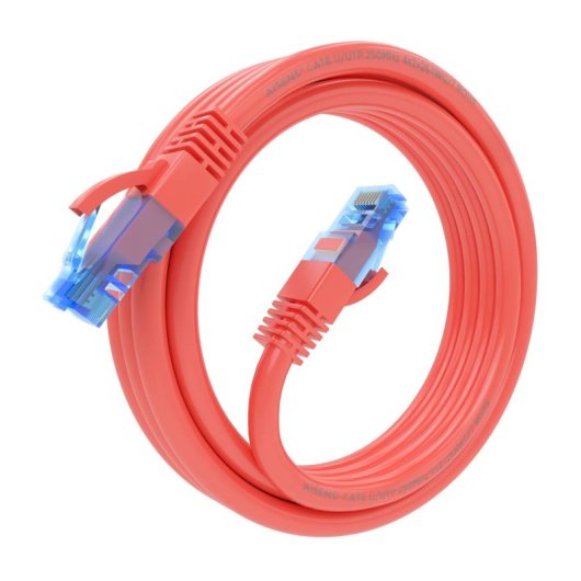 Aisens A135-0791 Cable de Red RJ45 AWG26 CCA UTP Cat 6 2m Rojo
