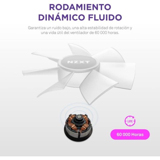NZXT F120 RGB Core Ventilador Suplementario 120mm Negro